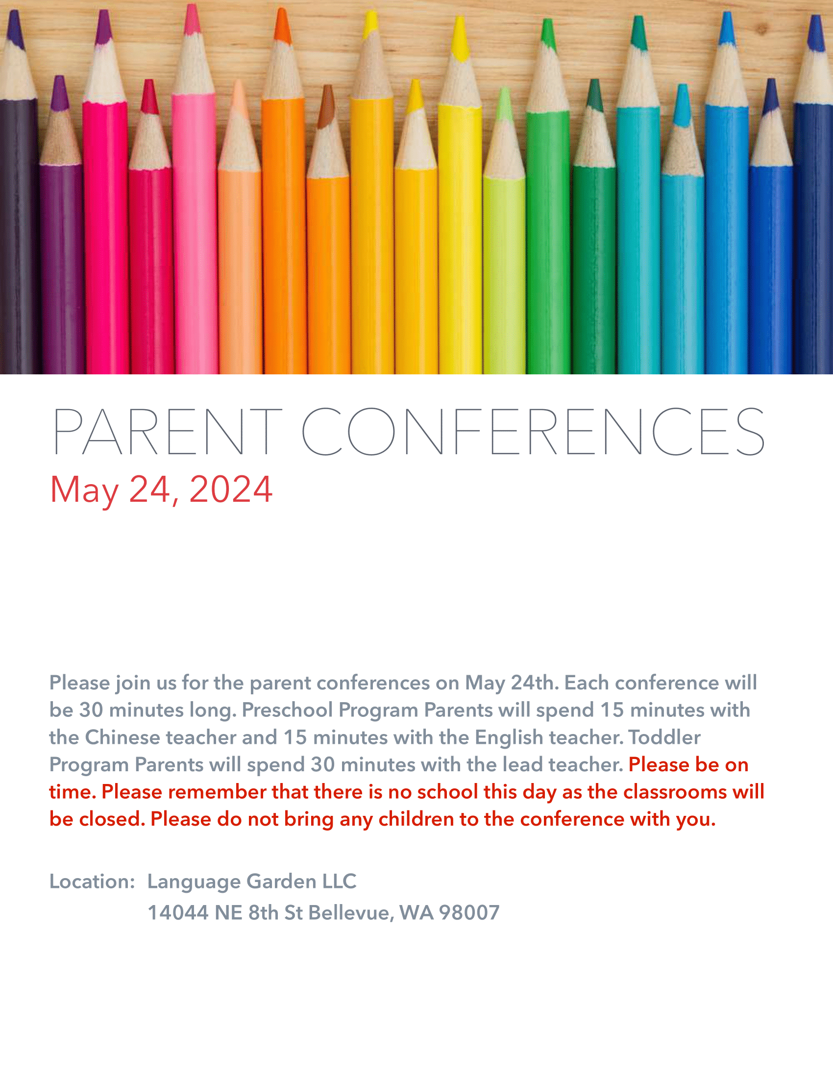 Parent Conferences